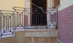 Ringhiera moderna in ferro quadro (5)